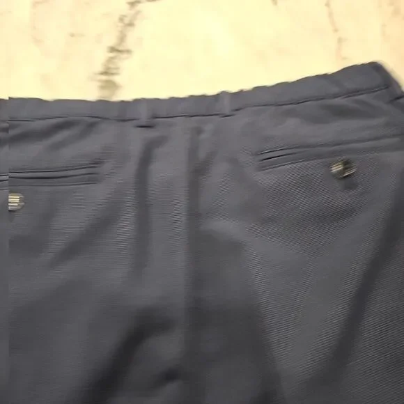 Greg Norman Golf Pants Men’s 38x29 Navy Blue Performance Stretch Straight Leg - Picture 6 of 8